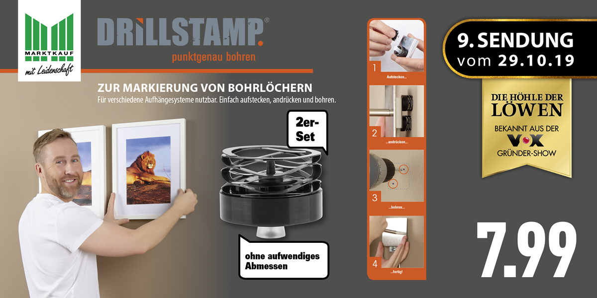 Die Höhle der Löwen - Drillstamp