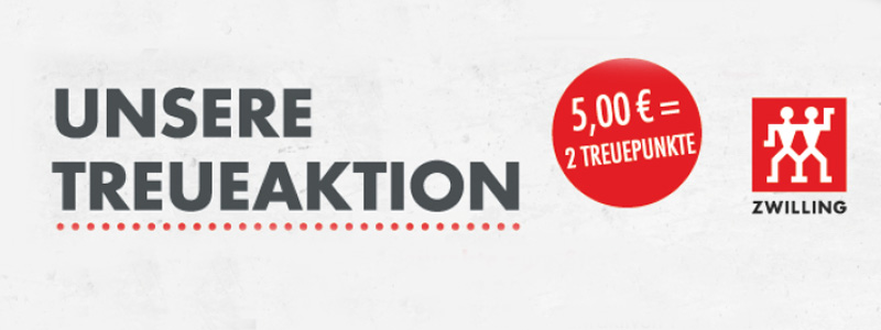 ENDSPURT! Treuepunktaktion Zwilling