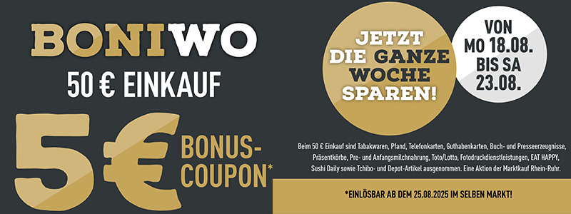 BoniWo- Deine Bonuswoche